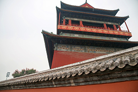 北京钟鼓楼城