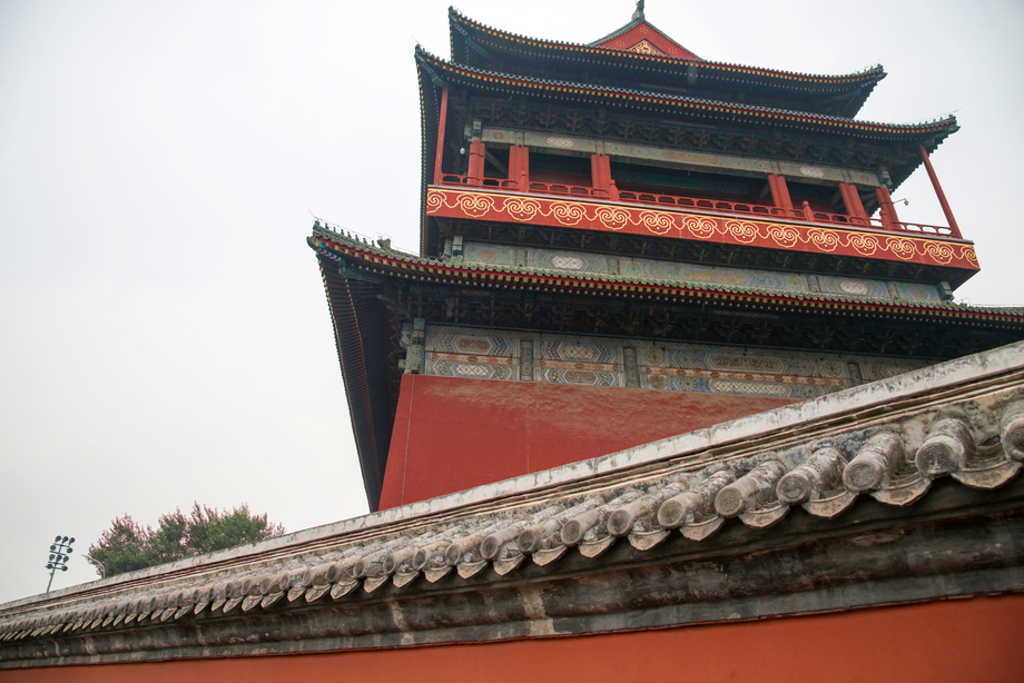 北京钟鼓楼城