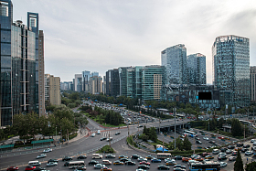 北京市东直门建筑群