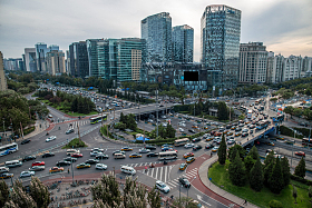北京市东直门建筑群