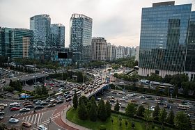 北京市东直门建筑群图片