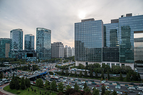 北京市东直门建筑群