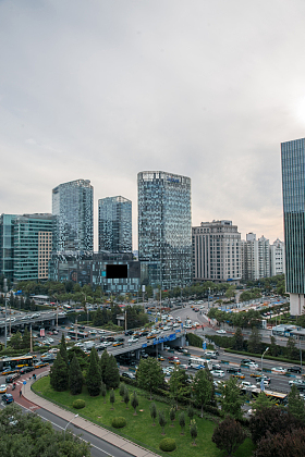 北京市东直门建筑群