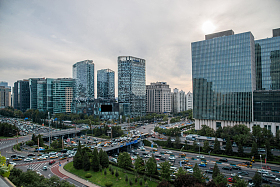 北京市东直门建筑群