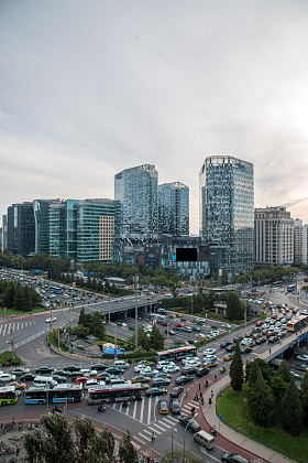 北京市东直门建筑群