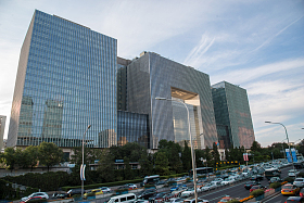 北京市东直门建筑群图片