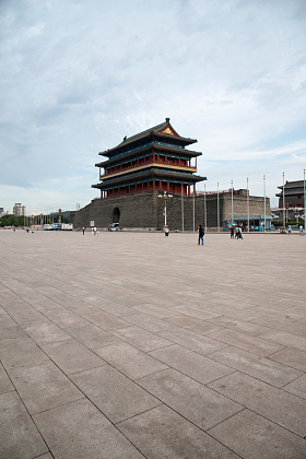 北京前门城楼图片
