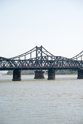 辽宁省丹东中朝友谊桥图片