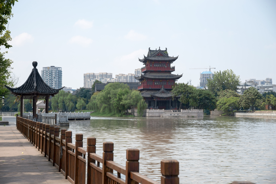 江苏省淮安清江浦中洲岛图片