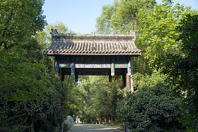 江苏省淮安淮河老街照片