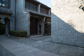 江苏省淮安淮河老街照片