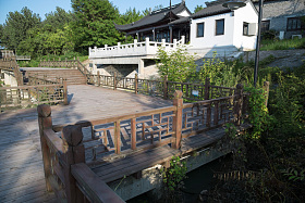 江苏省淮安淮河老街照片