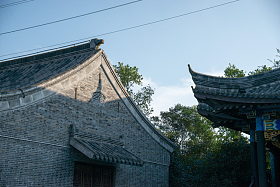 江苏省淮安淮河老街照片