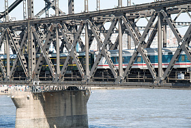 辽宁省丹东鸭绿江断桥