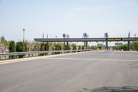 白洋淀高速公路收费站图片