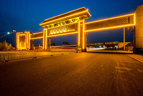 河北省容城县牌坊图片