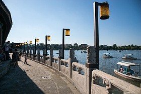 北京北海公园照片