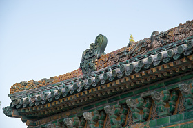 北海公园九龙壁图片