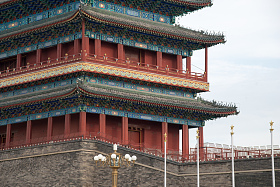 北京前门城楼图片