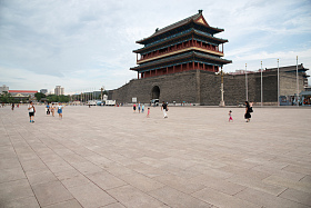 北京前门城楼图片