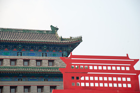 北京前门大街图片