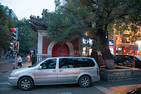北京街市夜景图片