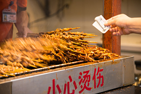 北京王府井的小吃图片