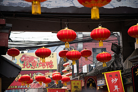 北京王府井小吃街
