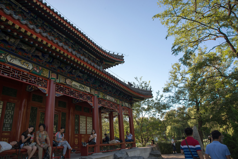 北京圆明园公园照片