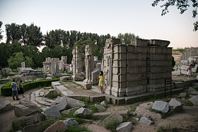 北京圆明园照片