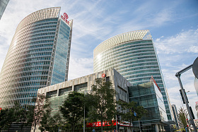 北京金融街城市建筑照片