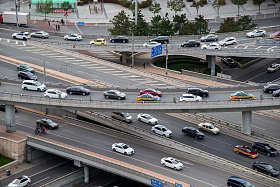 北京西直门立交桥