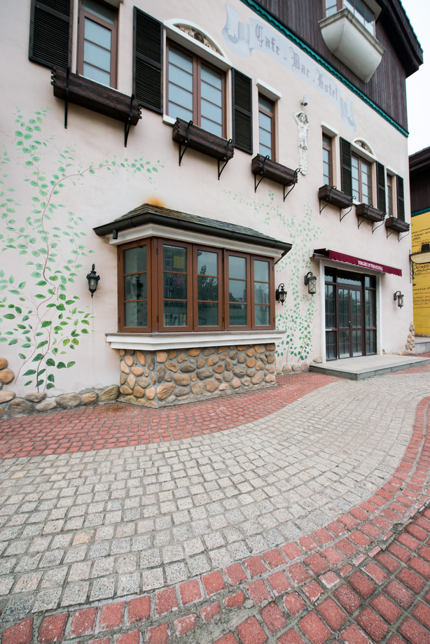 北京通惠小镇酒吧街照片