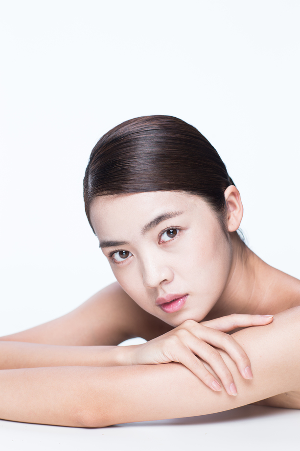 青年女人妆面肖像 青年女人妆面肖像