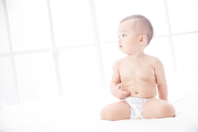 可爱男婴儿图片