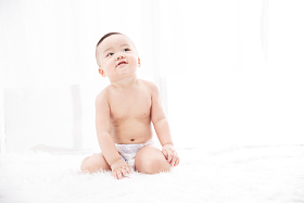 可爱男婴儿图片