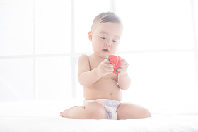 可爱男婴儿照片