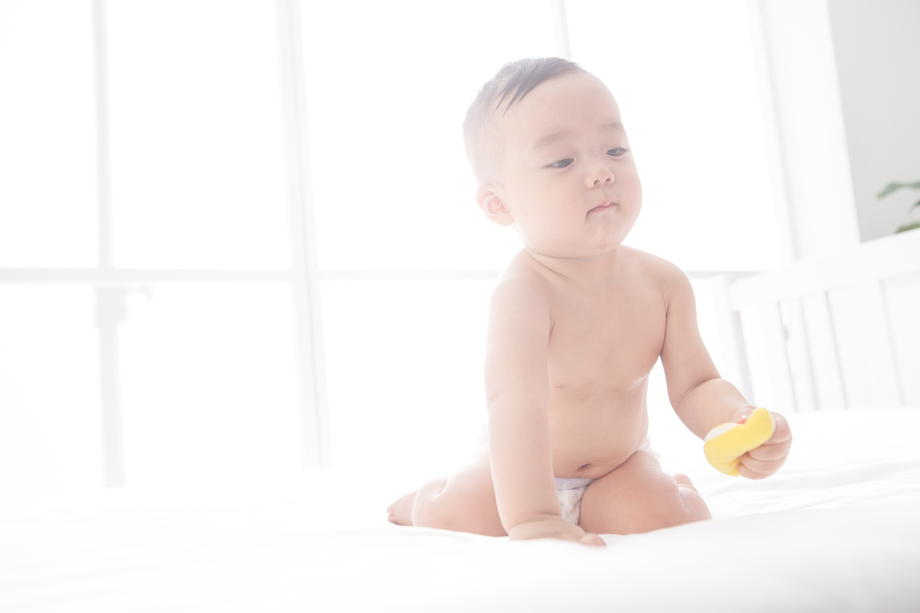 可爱男婴儿图片