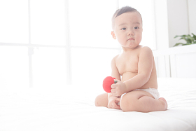 可爱男婴儿图片