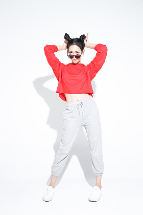 可爱的青年女人