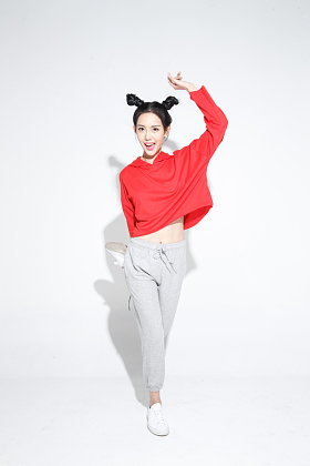 可爱的青年女人