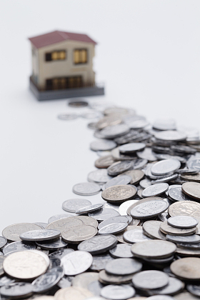 硬币和房屋模型