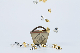 金子和银子照片