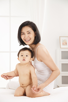 妈妈和宝宝照片