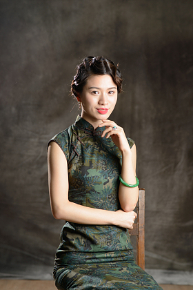 古典式名媛图图片