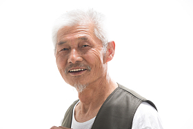 老年人农民肖像