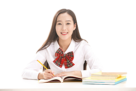 大学生上课图片