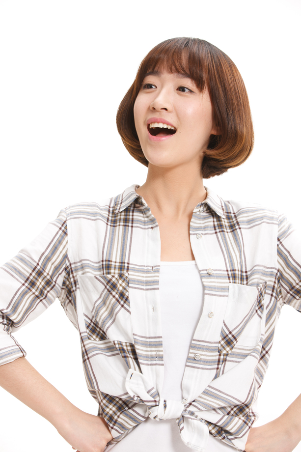 青春活力的青年女人