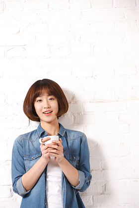 青春活力的青年女人