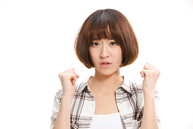 青春活力的青年女人